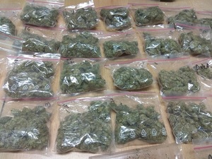 marihuana w woreczkach