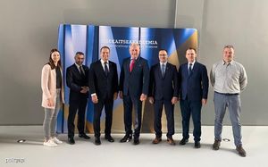 policyjna polska delegacja z wizytą w Finlandii i Estonii