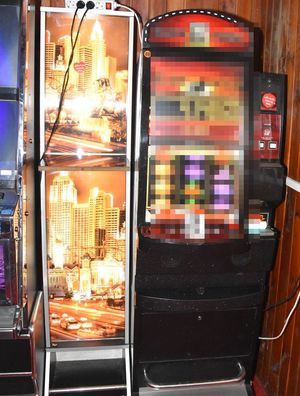 zabezpieczone automaty w salonie gier