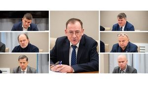 kolaż zdjęć Ministra Spraw Wewnętrznych i Administracji