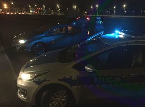 policyjna kontrola pod Areną Lublin taksówkarza