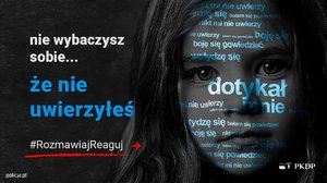 plakat z twarzą dziewczynki