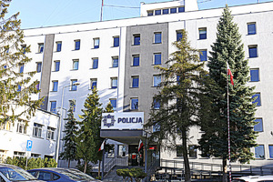 Budynek Komendy Miejskiej Policji w Lublinie.