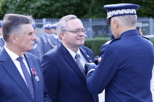 Złoty Medal  „Za Zasługi dla Policji” odebrał Pan Zbigniew Wojciechowski Wicemarszałek Województwa Lubelskiego.