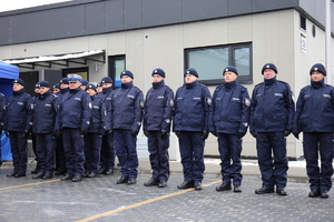 Policjanci z Posterunku Policji w Piszczacu.