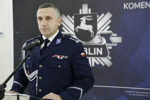 Inspektor Jerzy Czebreszuk I Zastępca Komendanta Wojewódzkiego Policji w Lublinie