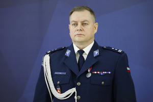 Zdjęcie Komendanta Wojewódzkiego Policji w Lublinie