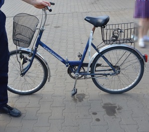 zabezpieczony rower