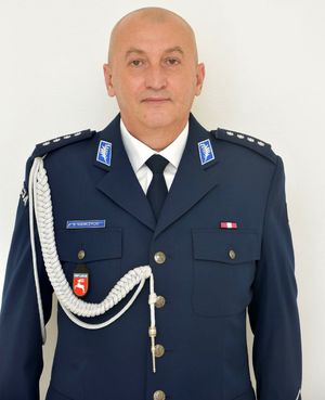 Nadkom. Stanisław Niemczycki p.o. Komendanta Powiatowego Policji w Janowie Lubelskim