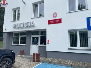 budynek Komisariatu Policji w Szczebrzeszynie