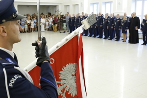 Ślubowanie nowych funkcjonariuszy.