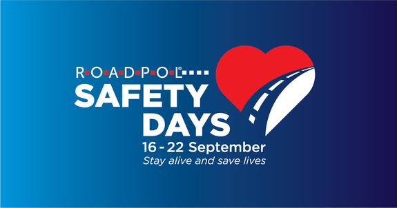 napis: Roadpol Safety Days 16-22 September