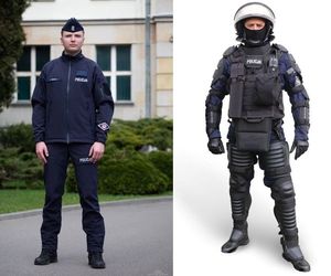 prezentacja umundurowania policjanta