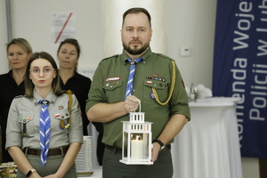 Komendant Lubelskiej Chorągwi Związku Harcerstwa Polskiego i harcerka