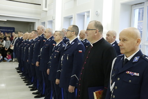 Kadra kierownicza Komendy Wojewódzkiej Policji w Lublinie.