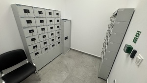 Pomieszczenie do przechowywania broni palnej.