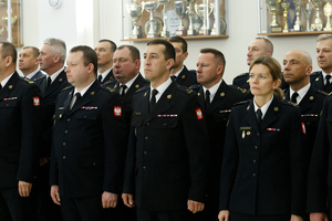 Funkcjonariusze Straży Pożarnej.