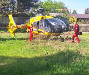 śmigłowiec lotniczego pogotowia ratunkowego