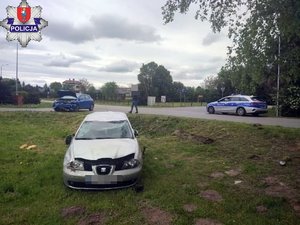 skrzyżowanie dróg miejsce zderzenia dwóch pojazdów