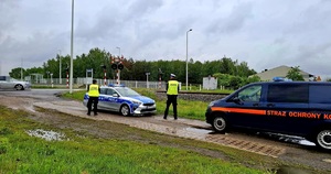 wspólne działania parczewskich mundurowych oraz funkcjonariuszy Straży Ochrony Kolei.