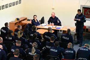 szkolenie policjantów na kursie