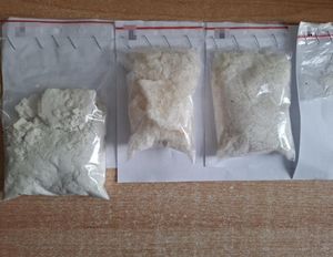 środki psychotropowe w woreczkach foliowych