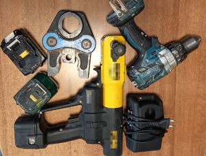 odzyskane elektronarzędzia budowlane