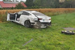 Audi po wypadku
