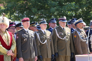 uroczystość święta Wojska Polskiego na placu w Lublinie