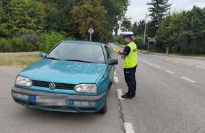 policyjna kontrola stanu trzeźwości kierującego