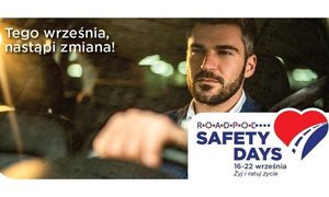 plakat promujący akcję ROADPOL SAFETY DAYS 2025.
