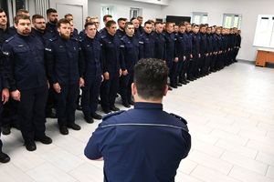 policjanci na szkoleniu