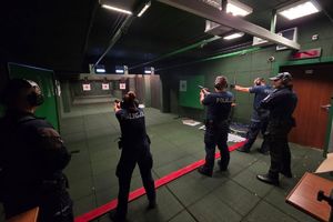 policjanci na szkoleniu