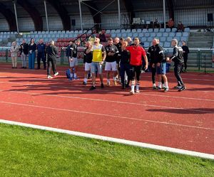 reprezentacja KWP w Lublinie z pucharem