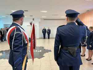 uroczystość powitania nowego komendanta