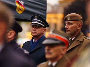 komendant Michna podczas obchodów Święta 19 Lubelskiej Brygady Zmechanizowanej