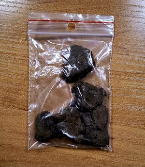 narkotyki w woreczku strunowym