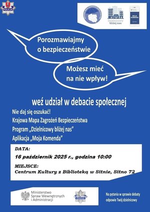 plakat debata