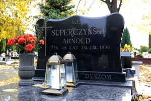 grób byłego komendanta Arnolda Superczyńskiego