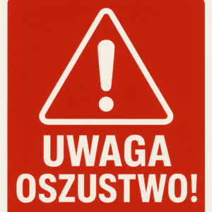 uwaga oszustwo