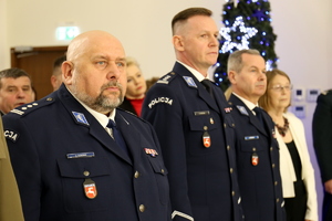 insp. Olgierdem Oleksiakiem, insp. Robert Michna oraz insp. Andrzej Mioduną