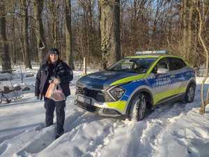 asp. szt. Elżbieta Samulnik dzielnicowa gminy Wohyń