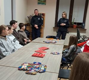 Spotkanie policjantów z wolontariuszami WOŚP