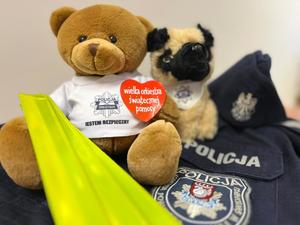 gadżety policyjne i maskotka