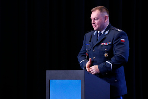 Komendant Wojewódzki Policji w Lublinie inspektor Tomasz Gil