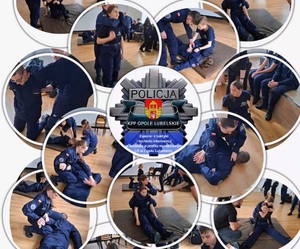 kolaż zdjęć z ćwiczeń