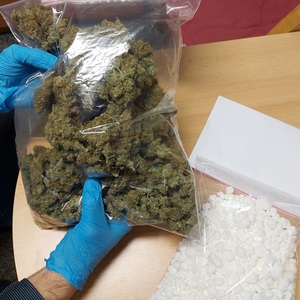 zabezpieczone narkotyki u 48-latka