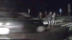 stop klatka ze zdarzenia drogowego