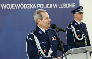 Zastępca Komendanta Wojewódzkiego Policji w Lublinie insp. Andrzej Mioduna