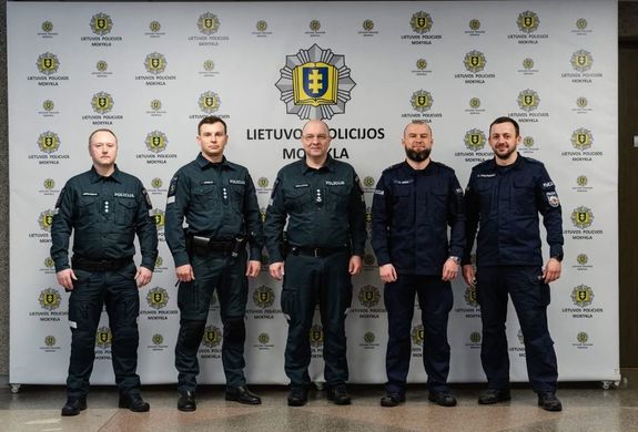 Wizyta lubelskich policjantów w Szkole Policji Litewskiej